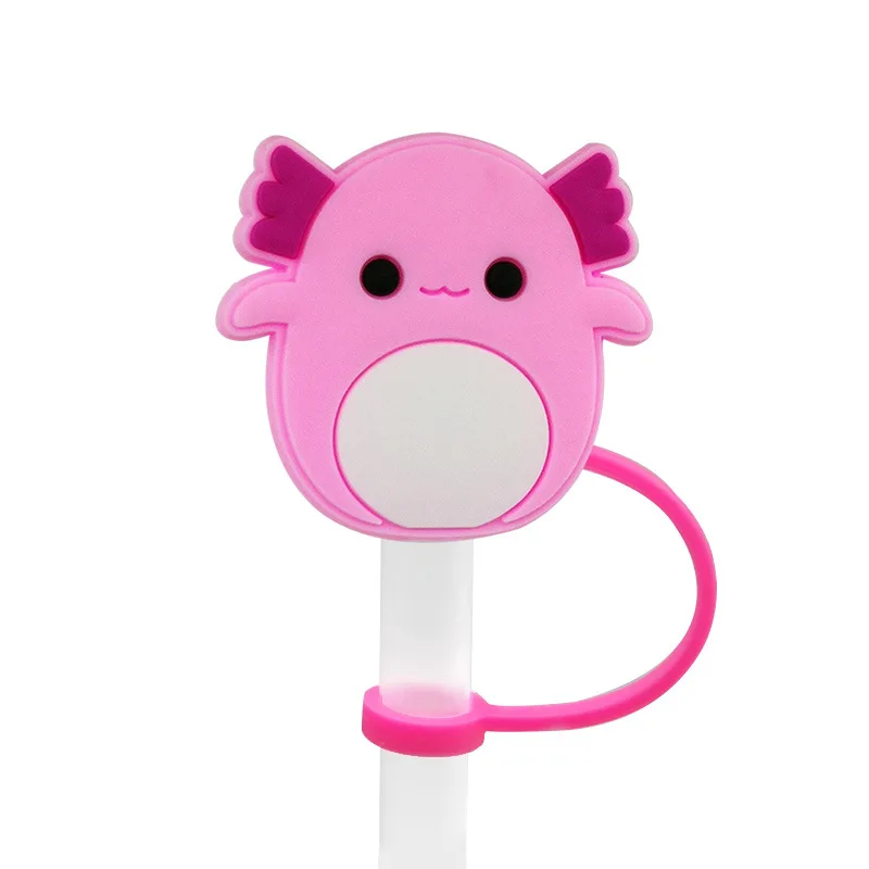 New Arrival Popular Decorative Cover Can Be Reused Drinking Straw Decorative Cover Silicone Straw Dust cover