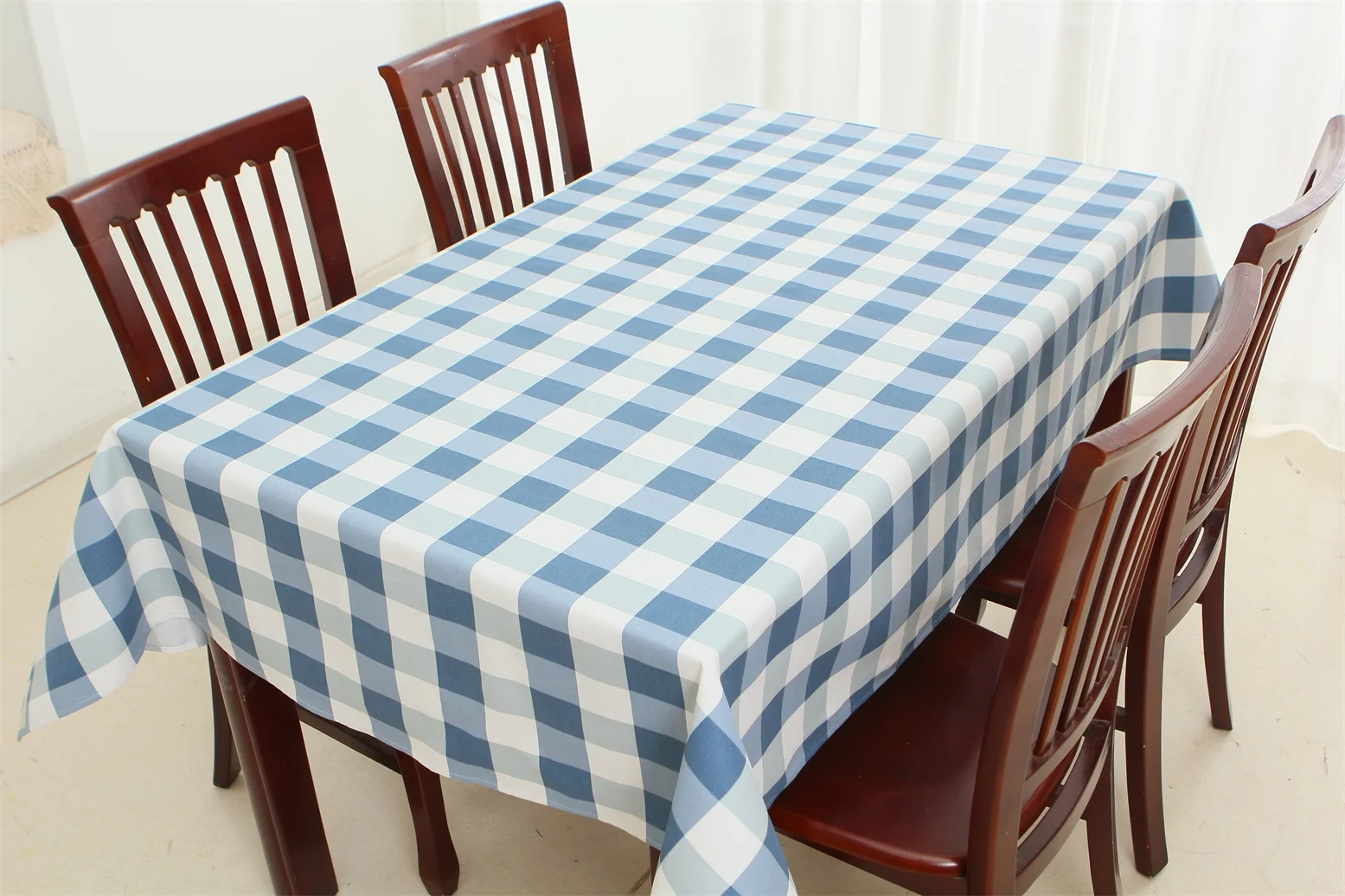 No Peculiar Smell Water Proof Oil Proof Vinyl Environmental Protection Printed Plastic Coated PVC Tablecloth