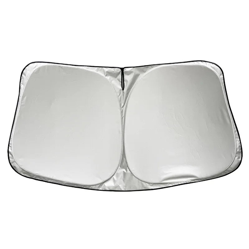 Универсальная Ткань с серебристым покрытием, многофункциональные светонепроницаемые солнцезащитные очки для лобового стекла автомобиля tesla S