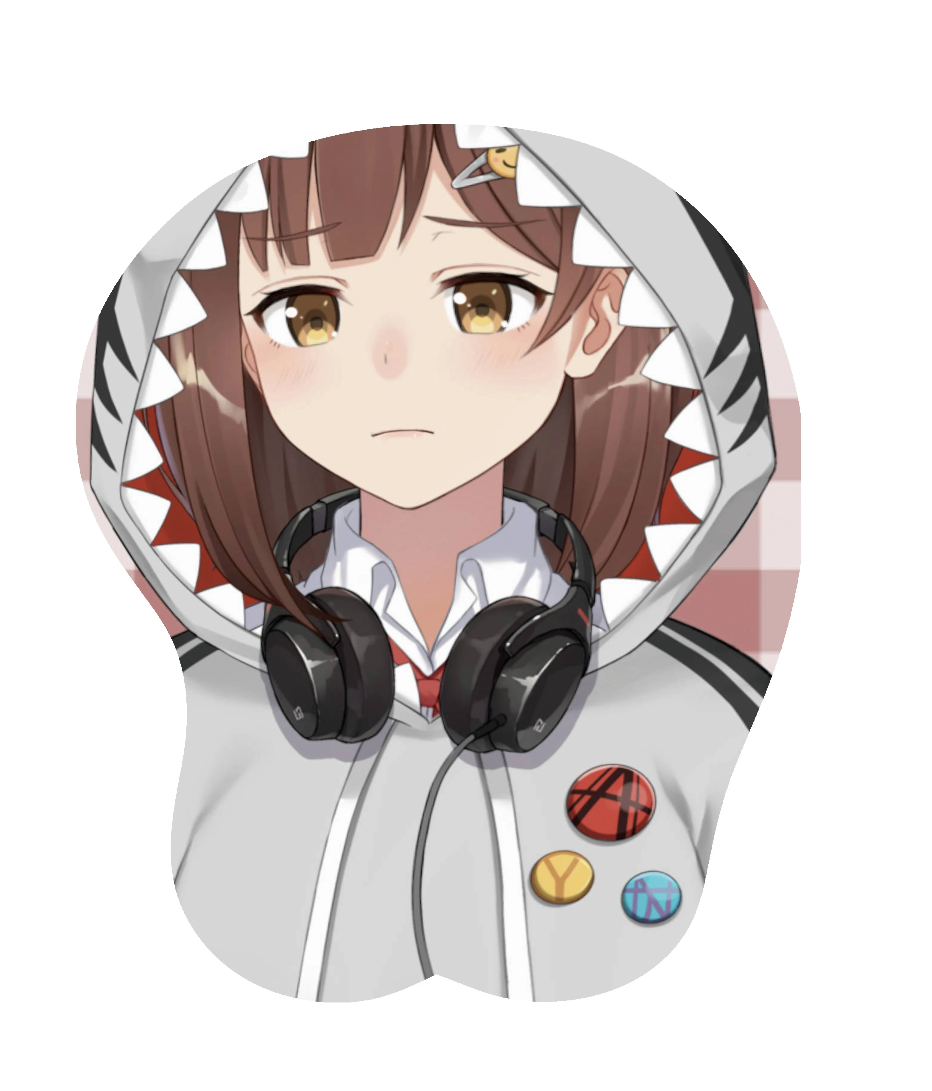 DAQIDO Hot Sale Custom Your Own Designs Anime Print 3D Mousepad Cute Mousepads For Computer