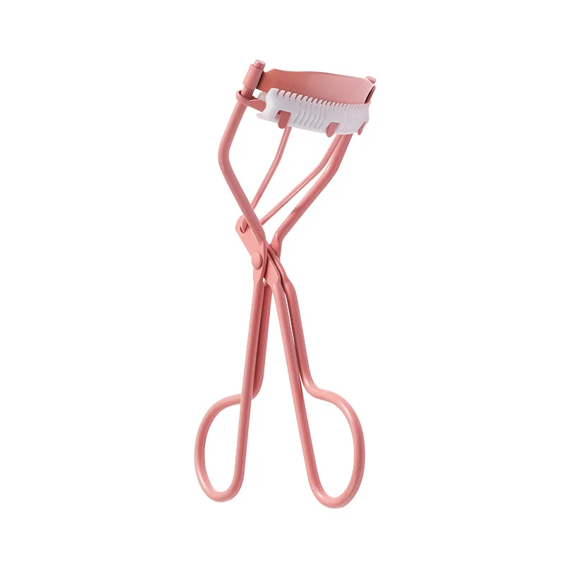 Popular Pink Beauty Care Tools Cosmetic Eyelash Extension Eyelash Curler with comb