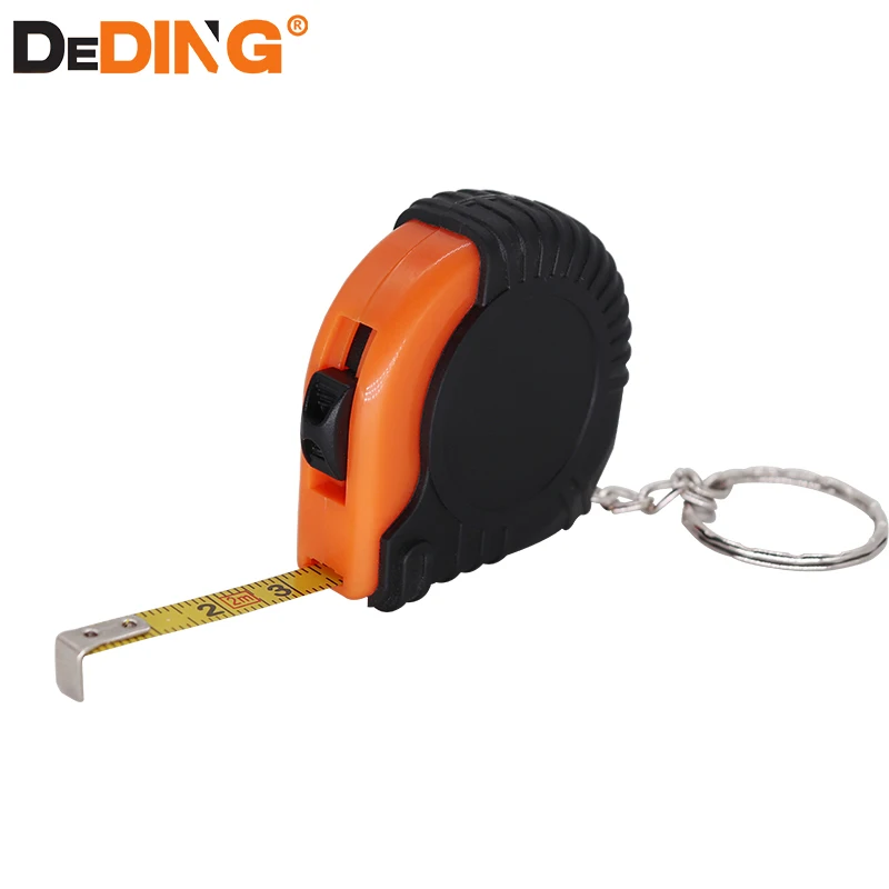 Custom Key Chain Mini Measure Tape for Body Measuring Stable Slide Lock