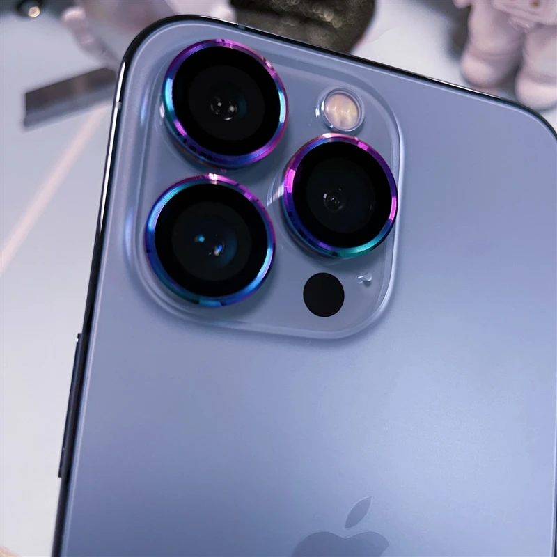 Закаленное стекло для iPhone Защита объектива камеры защита от