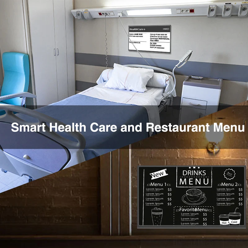 Hot Selling 32 Inch LCD Screen Kiosk with E-Ink Display for Retail Store & Education Outdoor Advertise eink display reader
