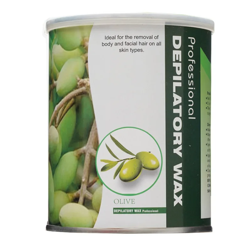 Professional Spa Beauty Natural Organic Depilatory Coconut 800 G Soft Wax Hair Removal Bikini Wax for Sensitive Skin