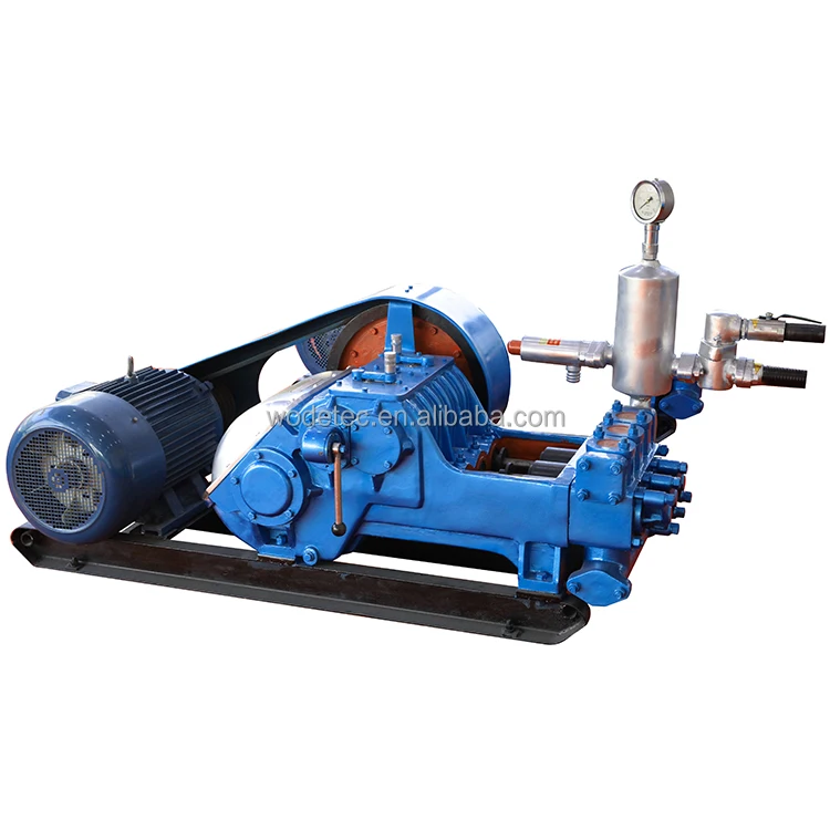 BW160/10 horizontal drilling mud pump drill machinery triplex double action mud piston pump for sale