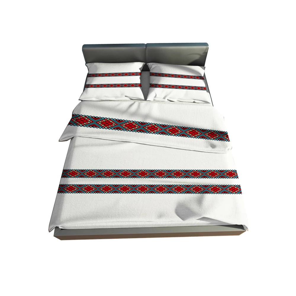 Personalized Cotton Bed Sheet Sets King Size Soft And Comfortable Bed Sheet Set