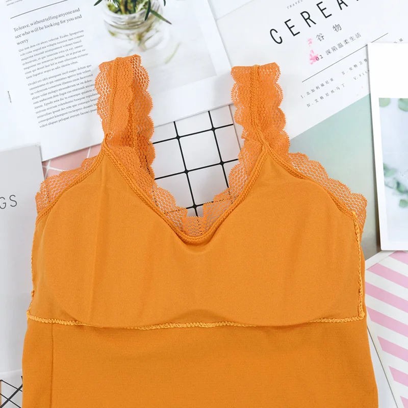 
Cheap Camisole Bra Lace Backless Padded Camisoles For Women 