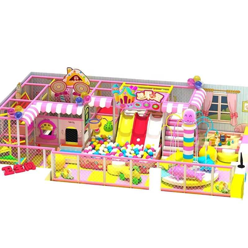 Hot Sale New Design Amusement Park Commercial Children Game Room Soft Play Kids Indoor Playground Equipment for Sale
