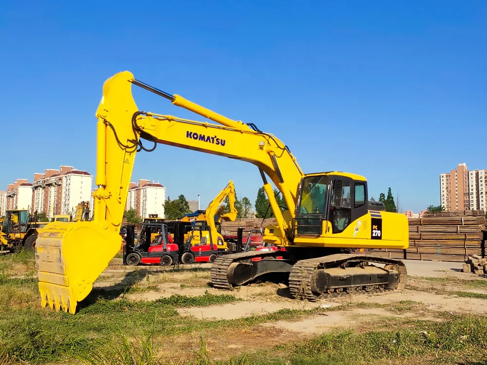 Japan made komatsu pc270 used hydraulic digger 27 ton pc270-7 pc270-8 PC200-7 PC220-7 PC400-7