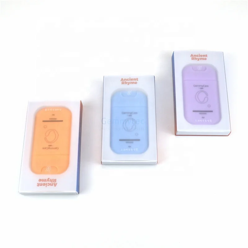 Patented Health Medical Plastic Hand Sanitation Perfume Spray Card Type Bottle