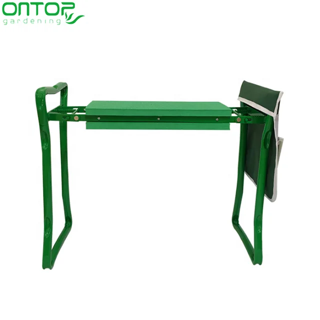 
Hot sale Foldable Sturdy Gardening Stools Portable Bench Garden Kneeler And Seat Stool with tool bag 