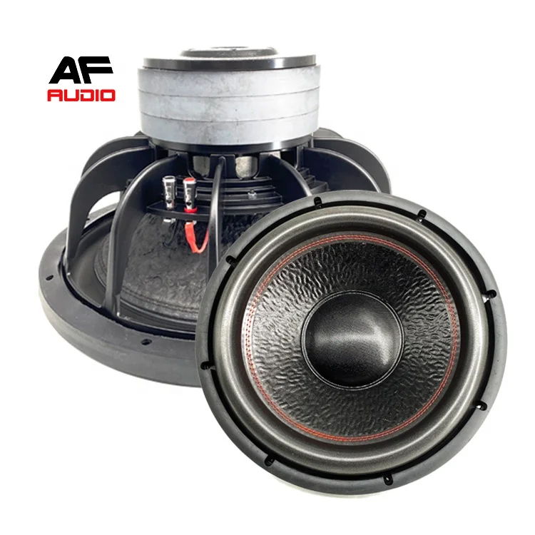 AF Car Subwoofer 15 inch Powered High Quality Powerful RMS 1500w Car audio subwoofer