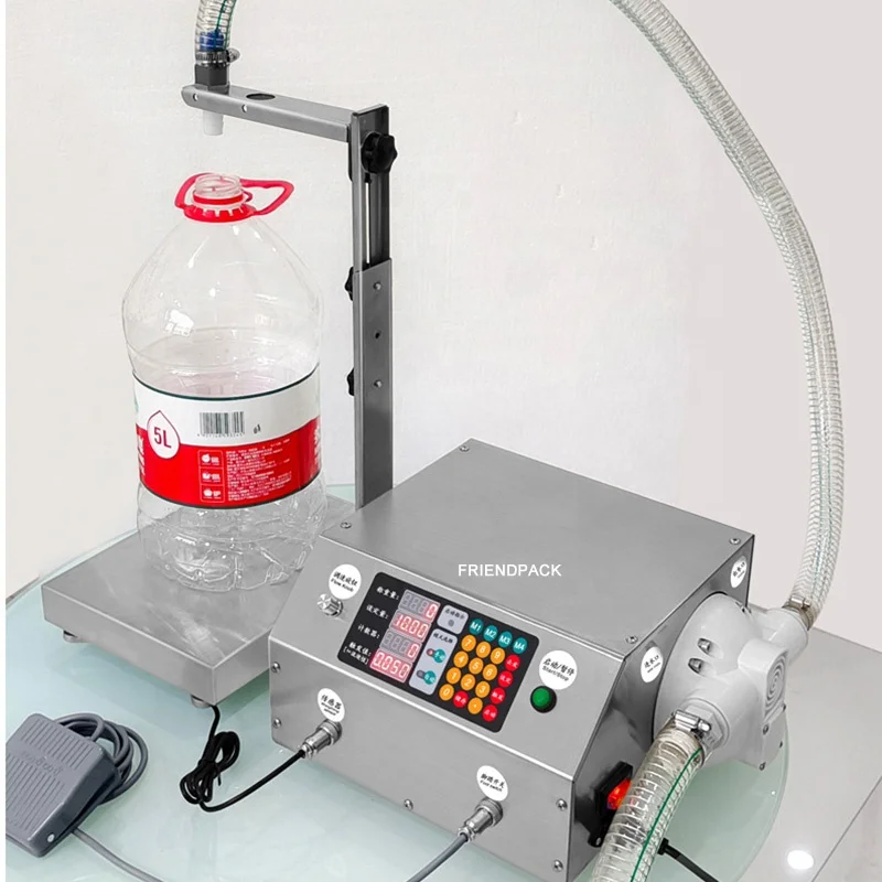 UPK-L36 Big Flow Filling machine liquid sub-packaging canned edible oil oyster sauce oil automatic filling machine