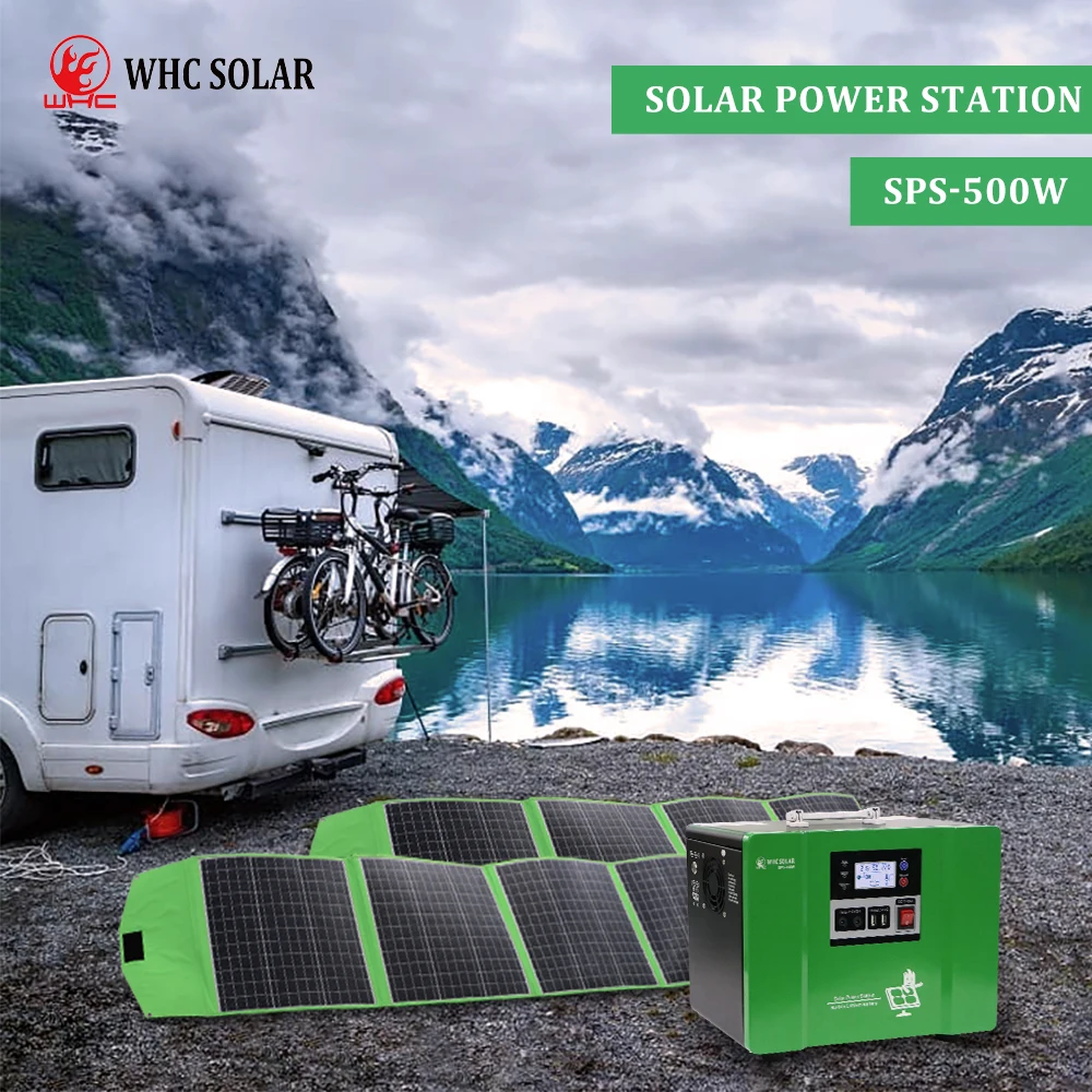 500W 1000W 2000W Portable All In One Solar Generator Solar Kits Solar Energy System For Home