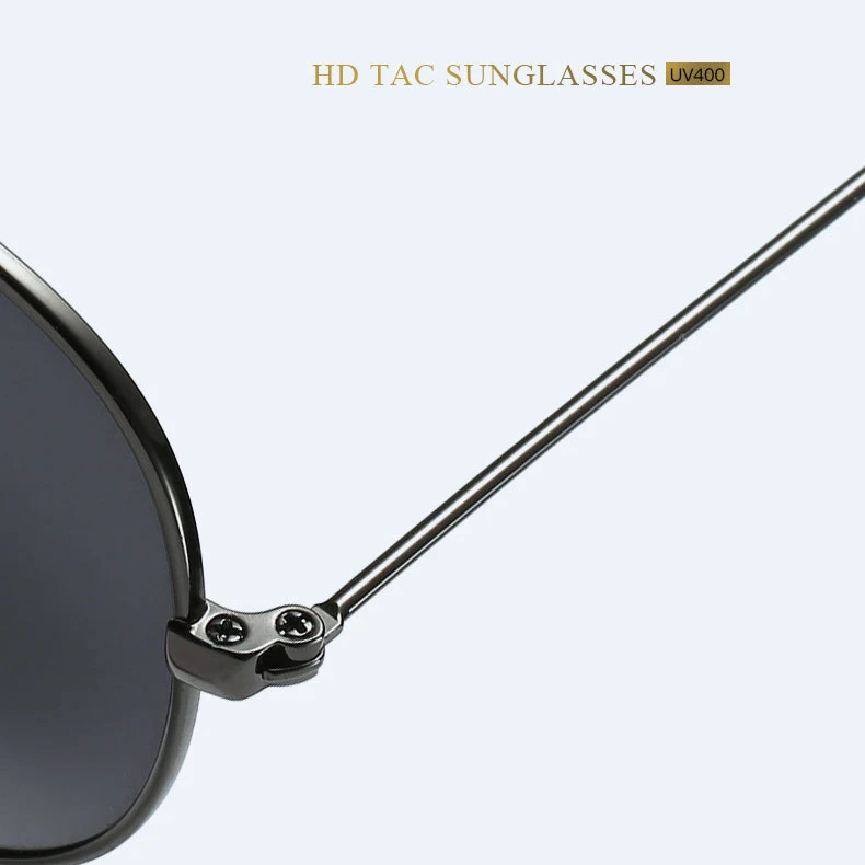 3025 Sunglasses Men Polarized Metal Sunglasses Italy Design High Quality Women Driving Sun Glasses UV400