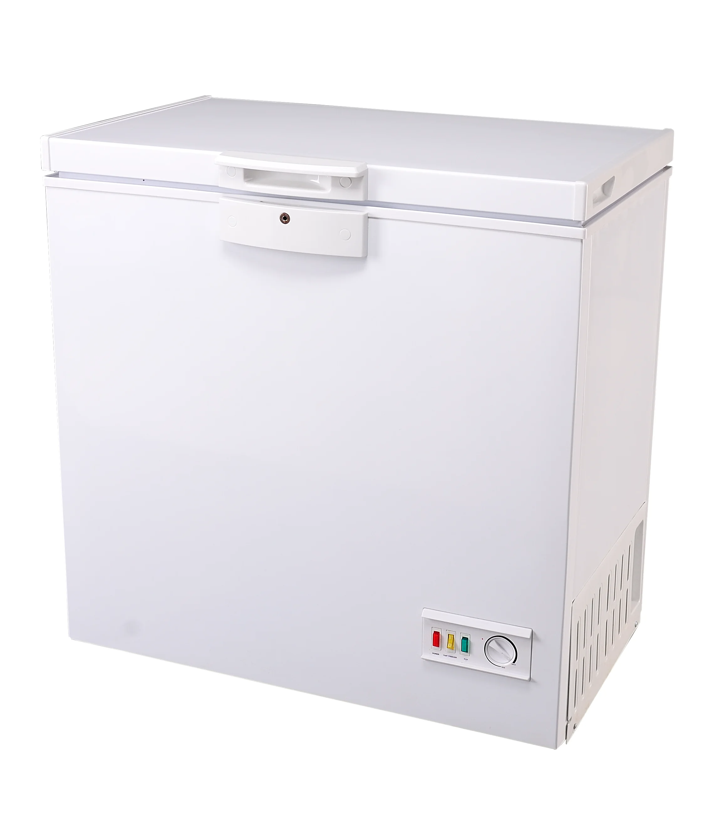 Factory Wholesale  Multiple sizes Horizontal Top Opening Double Door Home Refrigerator Deep Chest Freezer