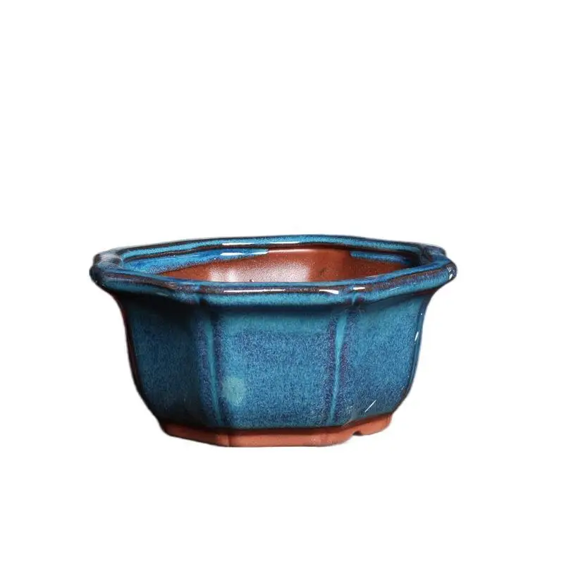 New arrival Polygon pot Tiny Flower Bonsai Pot Succulent Desktop Flower Pot
