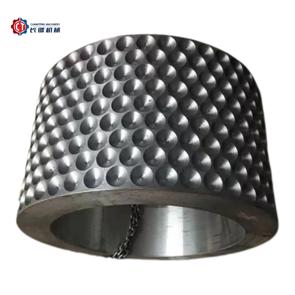 Customized ball press roller dry powder graphite powder Iron powder ball press roller high manganese steel roller