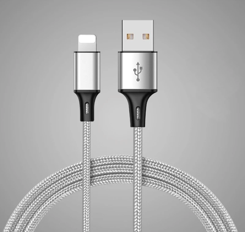 Nylon Braided USB Cable for iphone 8/8 plus / X/XS/XS MAX/XR/11