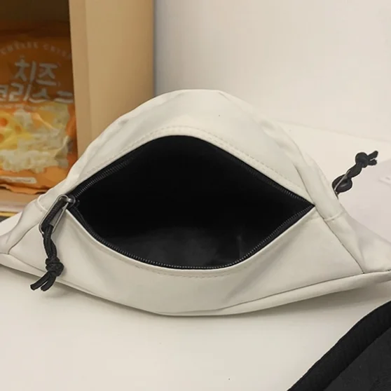 DICHOS Japanese-Style Diagonal Chest Bag Simple Functional Small Waist Mobile Phone Shoulder Strap Men Women Cool Cosmetic Case