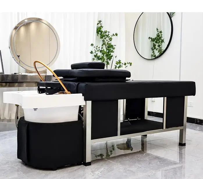 Hair Salon professional hair washing massage chair head water therapy spa shampoo bed