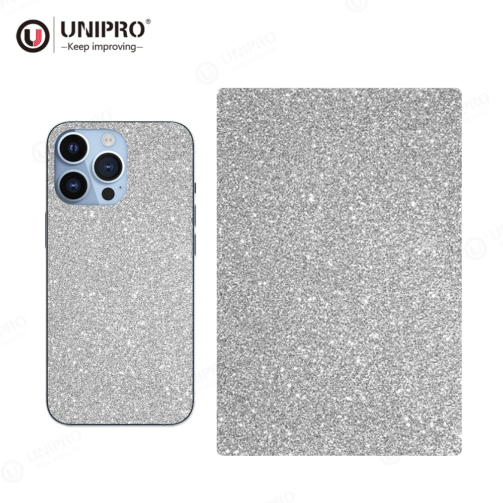 3D Shimmering Diamond Skin Sticker Anti Scratch Film Customized Back Skin Sticker For iPhone 14 Pro