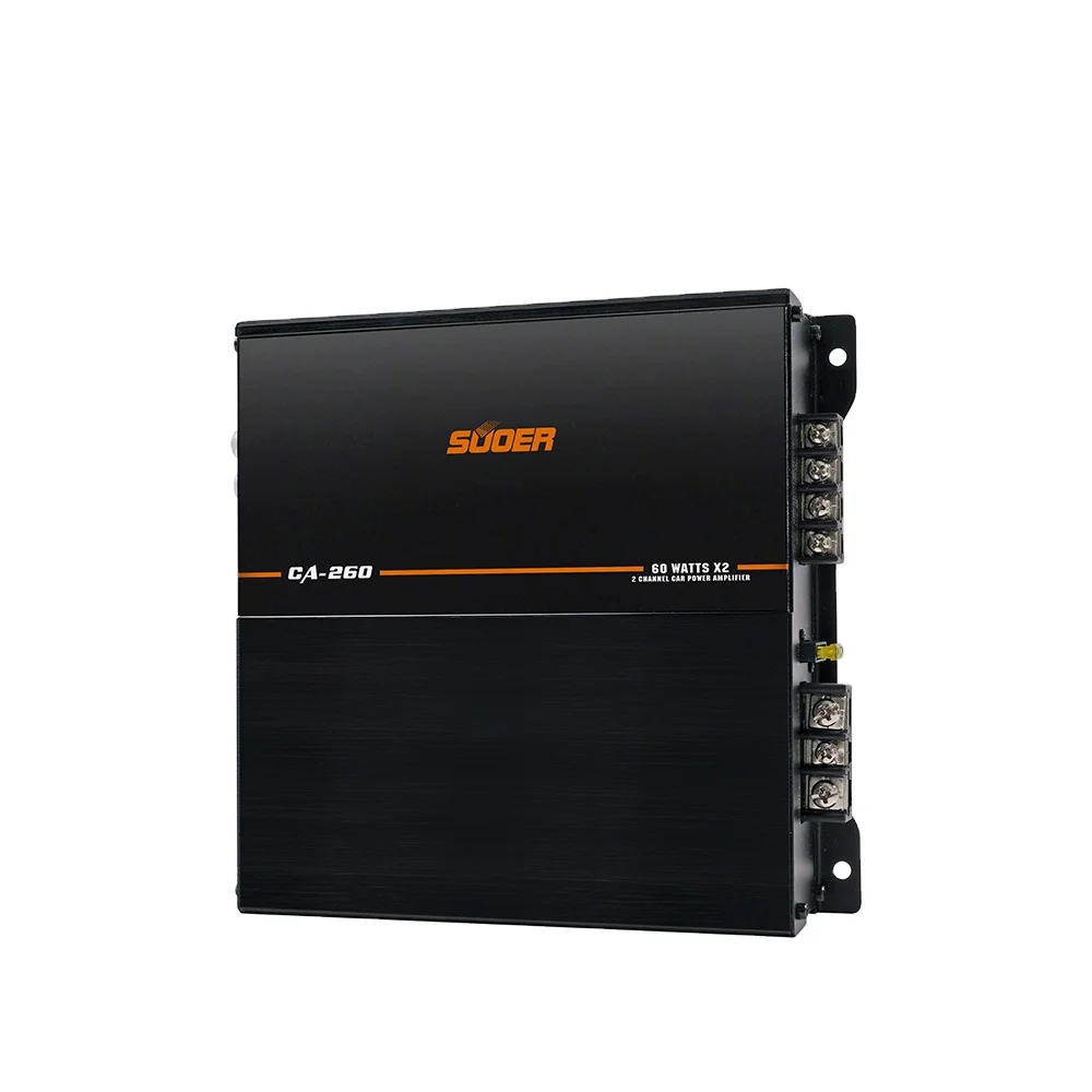 Suoer CA-260 Amplifier 12v amplifier Car Sound Amplifier C-236 3800W 2 Channel Powerful Car Bass AMP