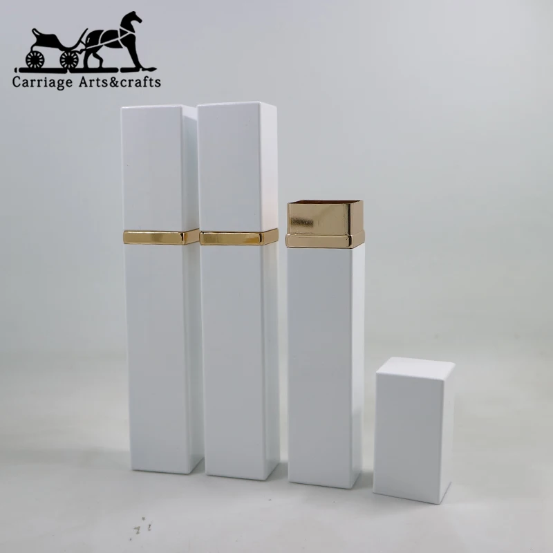 Aluminum Square Tube Cigar Tube Wholesale Box Pressed Cigar Palckaging Tube