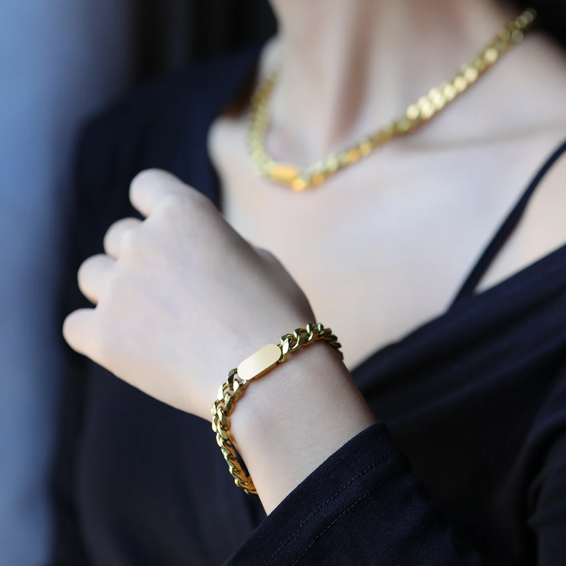 Hot sale 24K Gold Plated Custom Stainless Steel Jewelry Designer Luxury Charms For Bracelets For Women