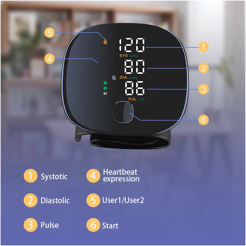Axd Care Low Price Durable Wrist Blood Pressure Monitor Private Label Bp Watch For High Blood Pressure Monitor