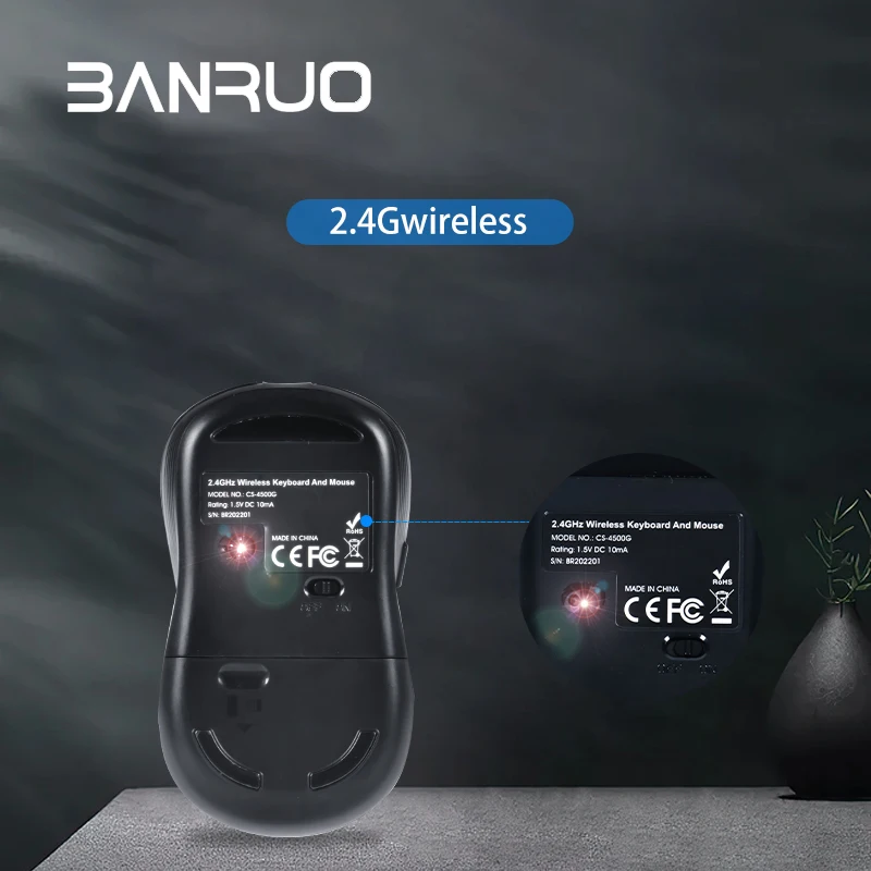 Hot Sales Universal Slim Chocolate Water Drop Keys Embedded With 12 Composite Multimedia Keyboard Ergonomic Keyboard Mouse Set