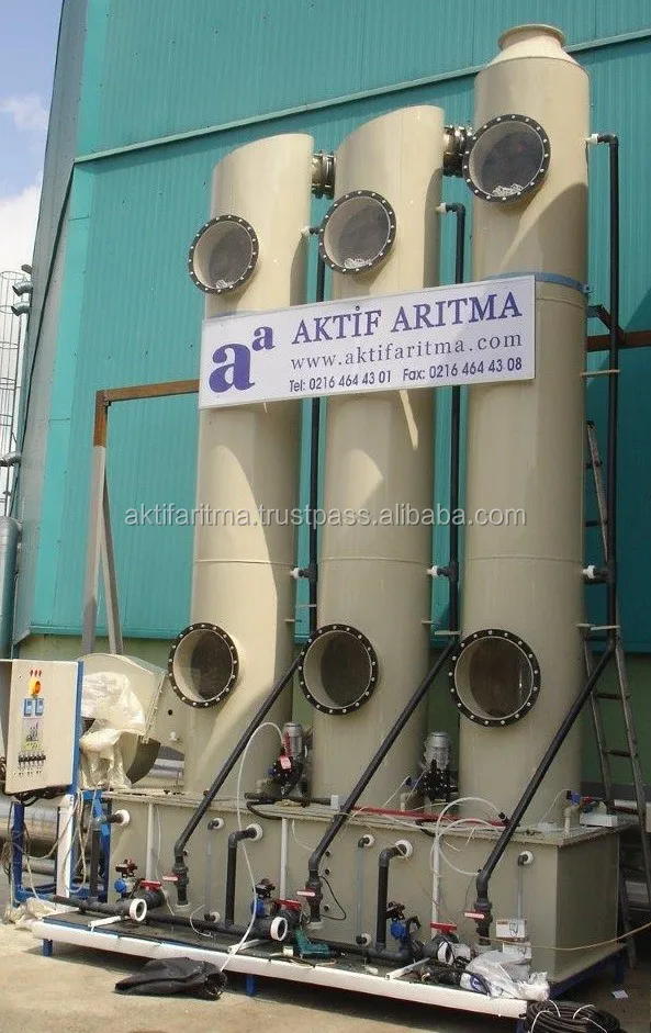 Scrubber for Textile Chemicals Manufacturing (AKTIFPAK by AAT)