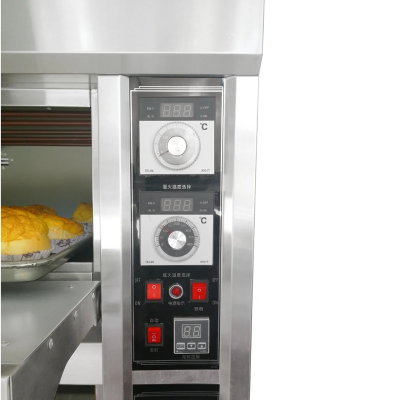 Industrial custom 6.6kw big cake deck baking oven  for wholesale bakery distributors