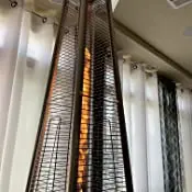 Садовый открытый зимний нагреватель напольный стоячий обогреватель газовые обогреватели с колесами для
