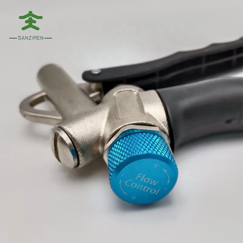 Adjustable Two Ways Air Blow Gun 105mm long nozzle  Atmospheric flow handheld Air Blower Gun