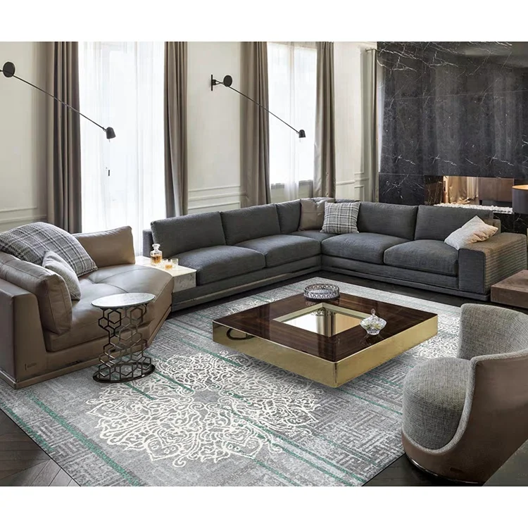 Haima Carpet Modern Design Custom Axminster Rug Living Room Bedroom Carpets