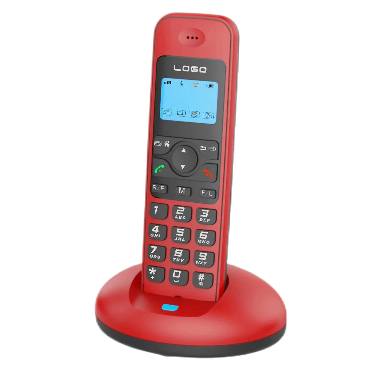 OEM Factory DECT Cordless Portable Telephone With RJ11 Interface Handset Portable Base Unit DECT 5.0 6.0 Fixed Landline