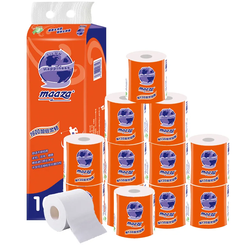 Прямая Продажа с завода, 2-4 слоя 100% бамбуковой целлюлозы, рулон туалетной бумаги с тиснением, биоразлагаемая туалетная бумага, 12 рулонов/пакет
