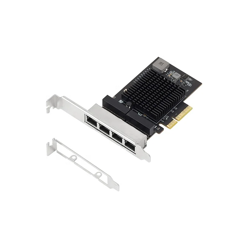 New Product PCI EXPRESS Pci-e 2.5g Network Card Wired 4 Port 2.5g Nic NO Pci Express X4 Nic