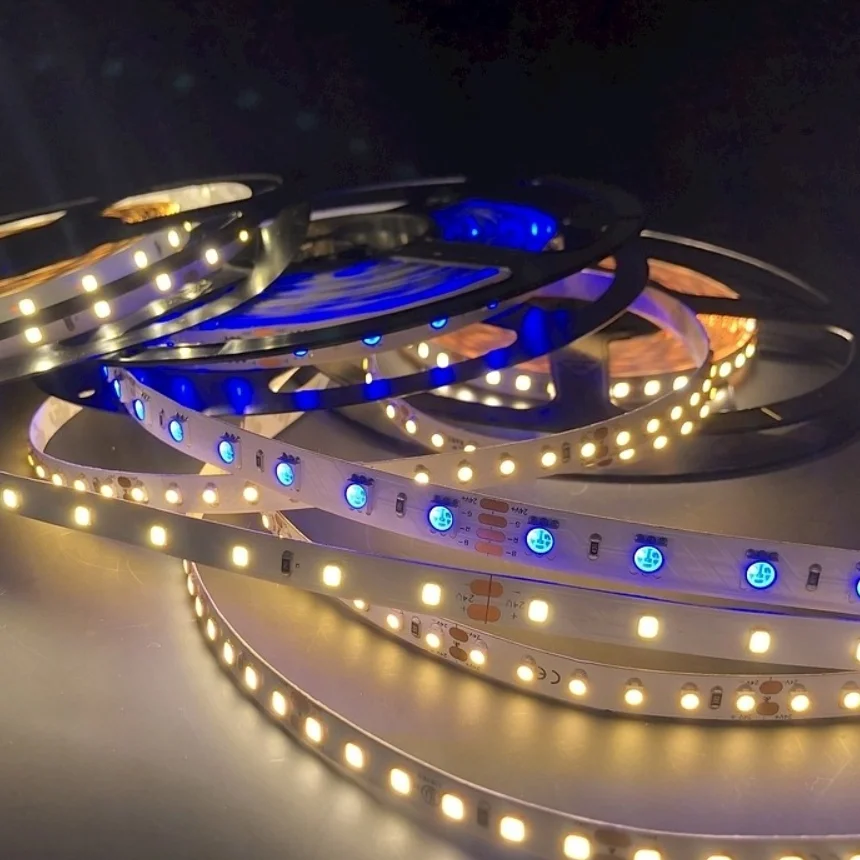 Хит продаж программируемая Светодиодная лента Rgbww 24 В SK6812 Rgbw 3535 Rgb