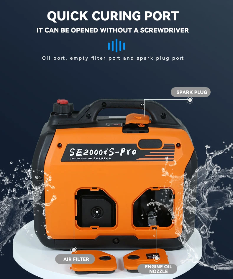 Gasoline Inverter generator 120V 240V 3KW 3.5KW 4.5KW Recoil starting 4 Stroke Petrol Generator Electric Alternator