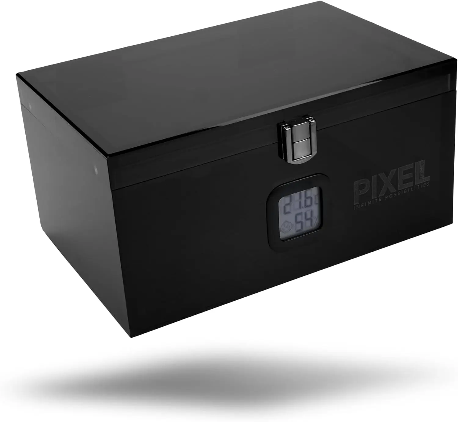 Custom transparent acrylic plexiglass humidor box container