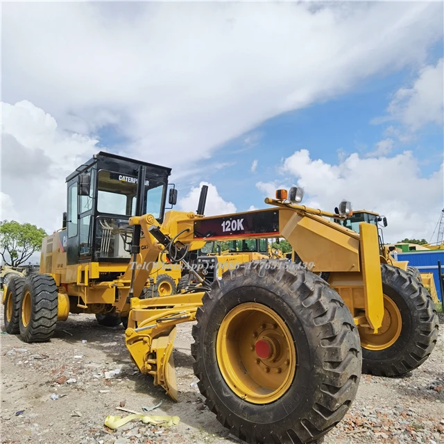 Popular Grader Used Cat Caterpillar 120K Motor Grader Cat 120H 120K Used CAT Motor Grader With High Quality
