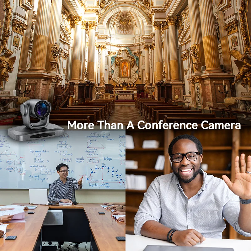 OEM/ODM ptz conference cameras 12x Optical Zoom USB3.0/ Wireless conference camera ptz for church