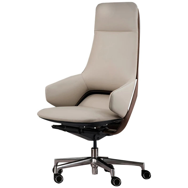 High Quality Modern Office Chair For Office Boss Lifting Chair Wingback Genuine Leather Office Chair Ceo Boss