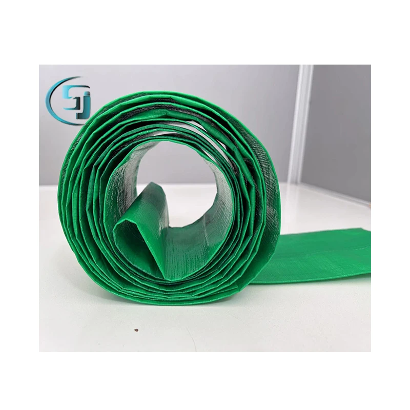 China manufacturer direct sale cost effective pvc lay flat water irrigation hose PVC coated plastic hose