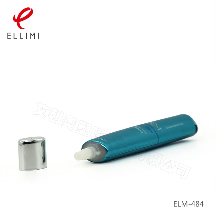 22mm Unique Flat Cap Soft Tube for Eye Creams Serums and Gels Front and Back Filling