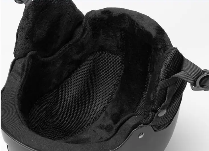 Skiing Helmet for Adults Snow Sporting Bicycle Ski Helmet Hair Wig 2022 Factory Hot Sale Snow Sports PE Portable ABS Universal