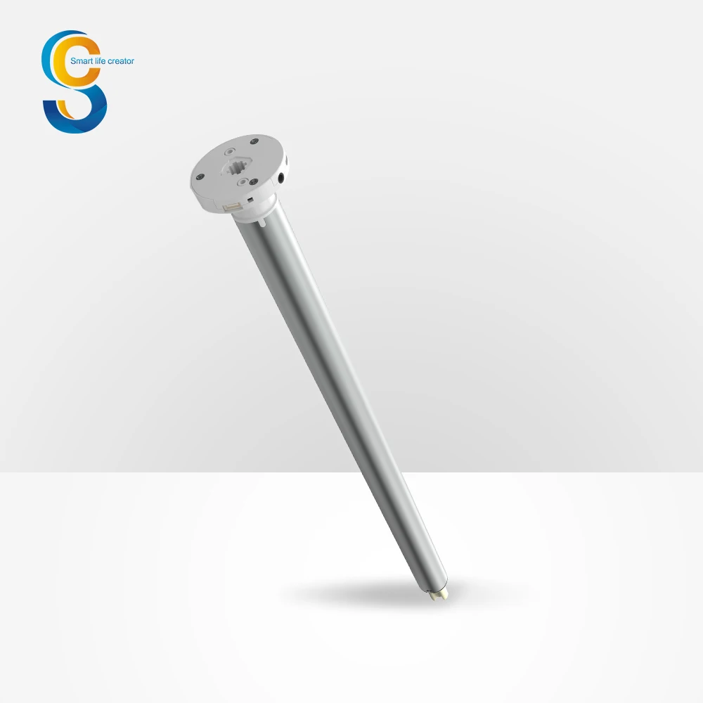 Dry contact 100-240 VAC AC tubular roller blinds motor